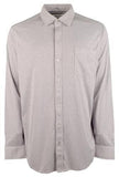 Tommy Bahama Men's Big & Tall San Lucio Houndstooth Long Sleeve Shirt Deep Grape 3XLB