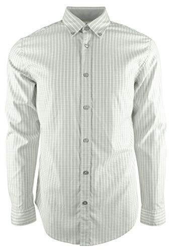 Hugo Boss Men's Rod Regular Fit Long Sleeve Buttton Down Shirt Medium Beige