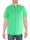 Polo Ralph Lauren Mens Solid Cotton Button-Down Shirt