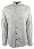 Michael Kors Men's Dobby Slim Fit Long Sleeve Shirt PR XL