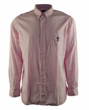 Men's Striped Oxford Long Sleeve Mercer Shirt-PS-S