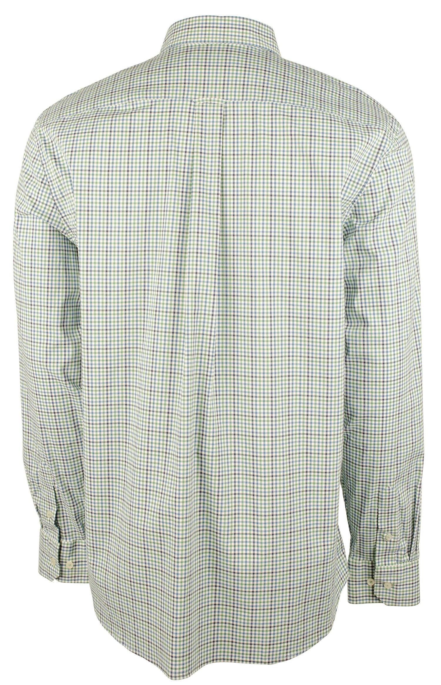 Men's Coastal Passage Tattersall Long Sleeves Shirt-T-M