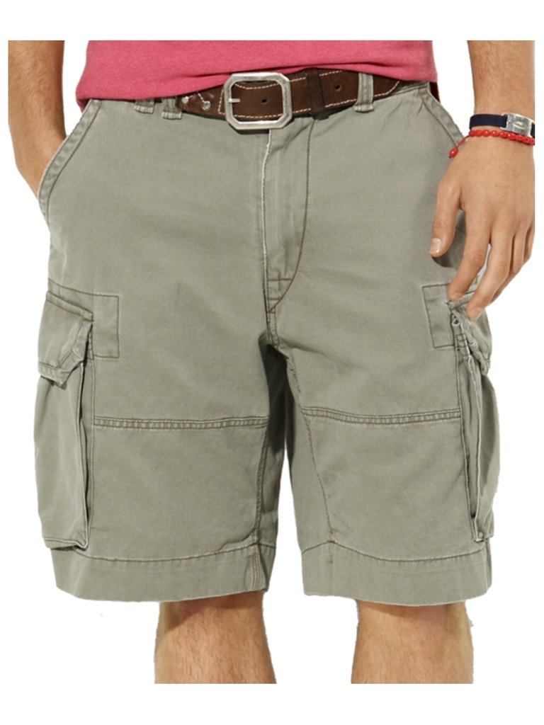 Polo Ralph Lauren Men's Gellar Fatigue Cargo Shorts 30 Mountain Green