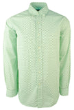 Ralph Lauren Men's Paisley Print Long Sleeve Shirt-G-S Green