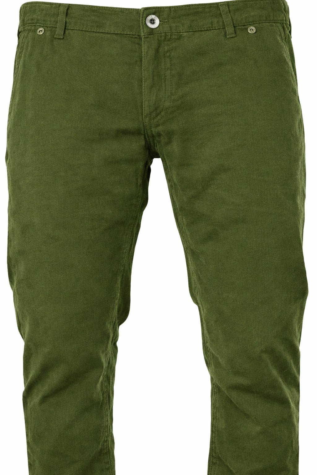 Tommy Hilfiger Men's Rebel Slim Fit Corduroy Pants 38x30 Green