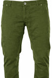 Tommy Hilfiger Men's Rebel Slim Fit Corduroy Pants 38x30 Green