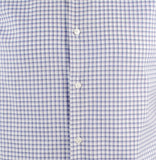 Men's Sharp-Fit Cotton Button Down Shirt-P-17-32/33 Purple