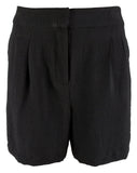 Women's Summer Heat Solid Pull On Shorts Black 6