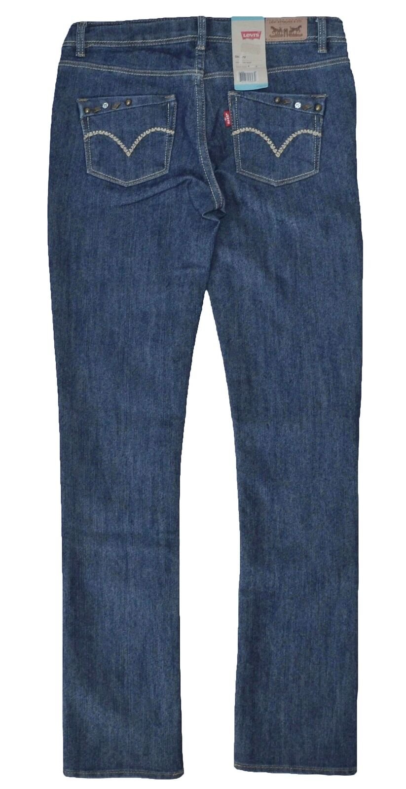 Levi's Girl's Adjustable Inside Waistband Stretch Skinny Jeans