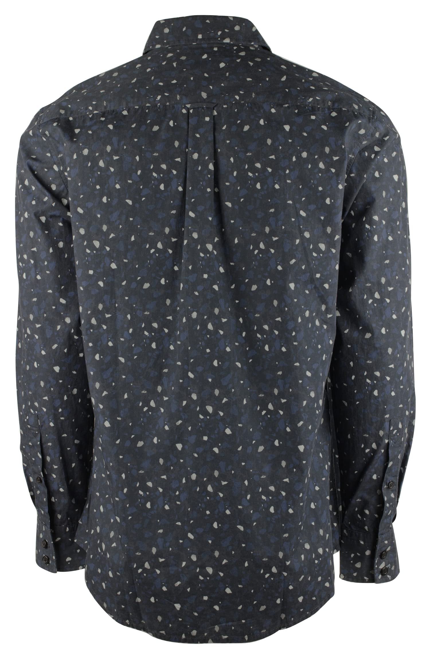Hugo Boss Men's Mabsoot Slim Fit Long Sleeve Shirt-BLK-Small