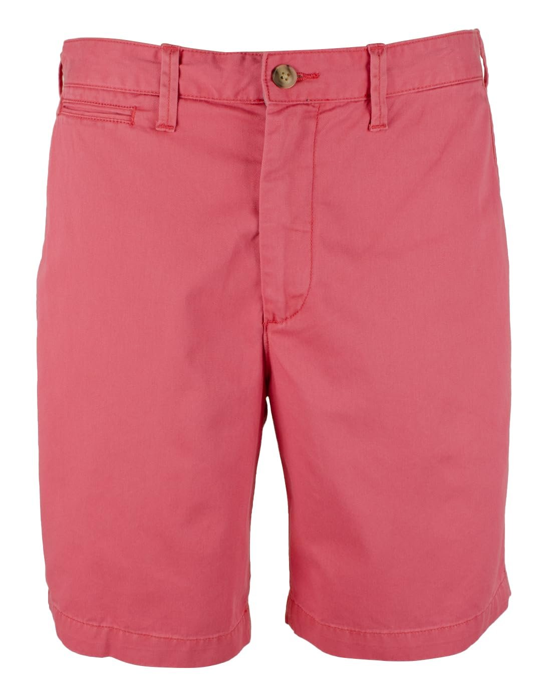 Polo Ralph Lauren Mens Shorts Mid-Rise Flat Front Chinos Red 40