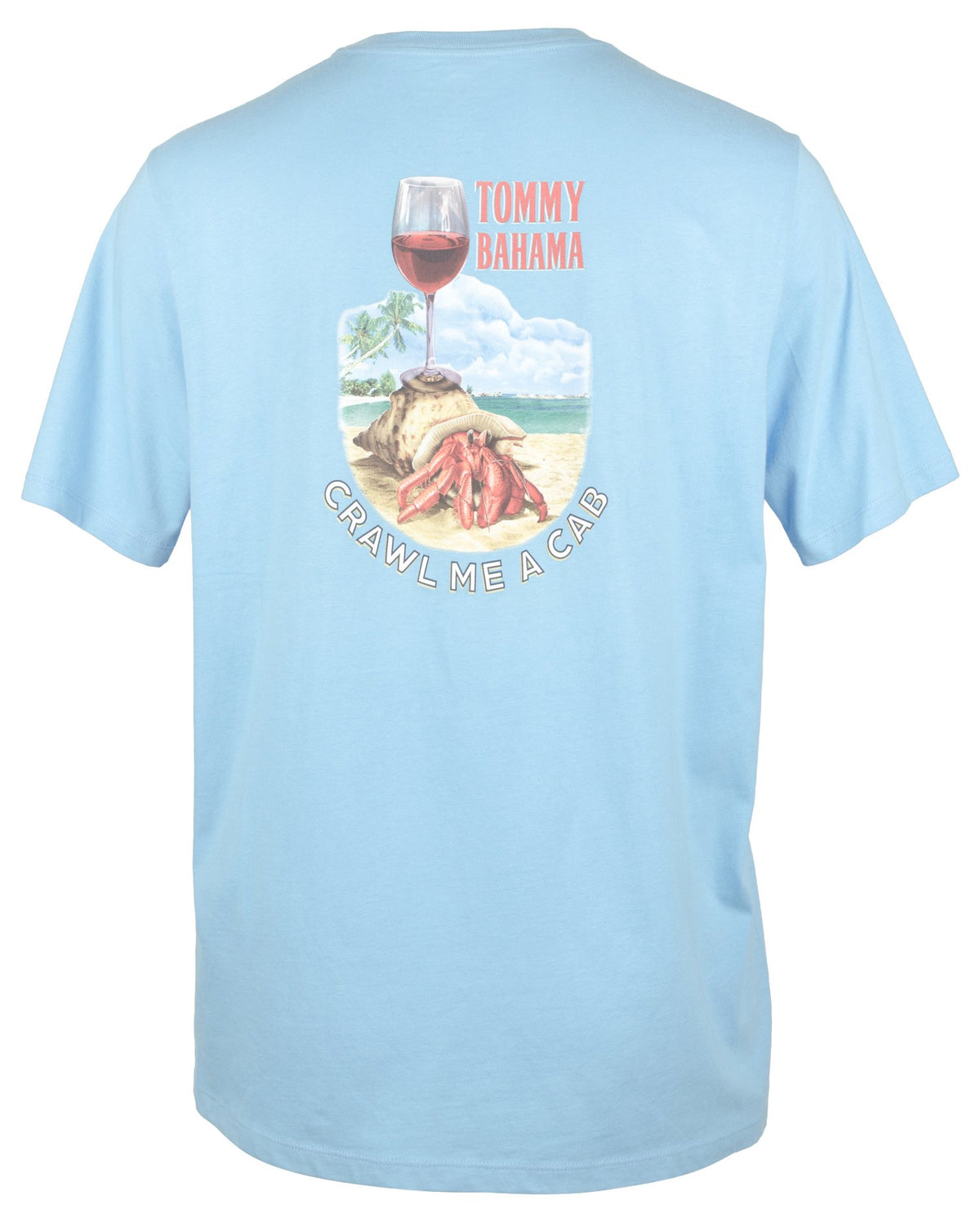 Camiseta de manga corta con estampado "Crawl Me a Cab" de Tommy Bahama para hombre (devolución del cliente)