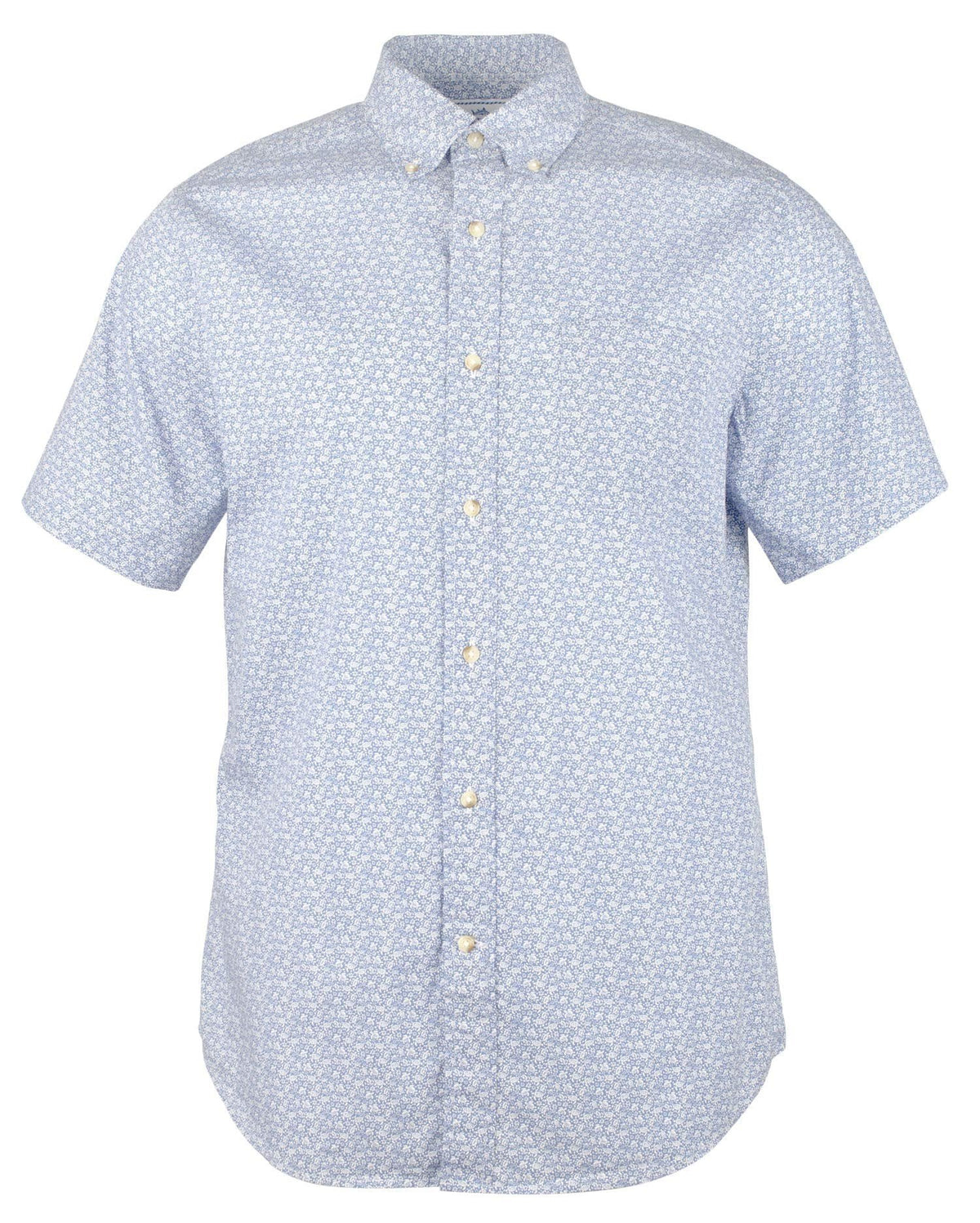 Southern Tide Short Sleeve Sea Turtles Shirt Pompeii Blue SM