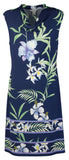 Tommy Bahama Women's Aqua Dei Fiore Dress INvy Small