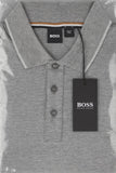 Hugo Boss Men's Pittman Long Sleeve Polo Shirt Gray 2XL