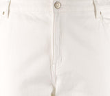 LAUREN Ralph Lauren Plus Size High-Rise Straight Ankle Jeans in White Wash White Wash 16W