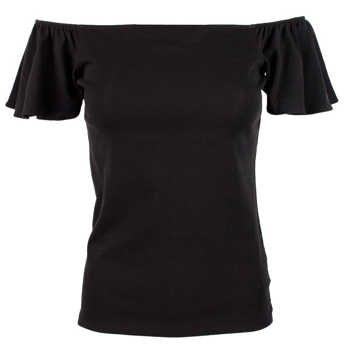 Lauren Ralph Lauren Women's Petite Jersey Off The Shoulder Top PB PXS
