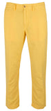 Polo Ralph Lauren Men's Straight Fit Linen Cotton Pants YLW 34x30 Yellow