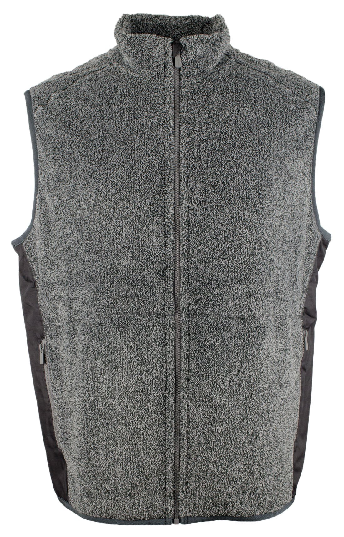 Tommy Bahama - Chaleco con cremallera completa Cascade Cozy para hombre, color carbón, talla pequeña