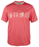 Southern Tide Men's Reyn Spooner Bandana Performance Tee Roman Red Large