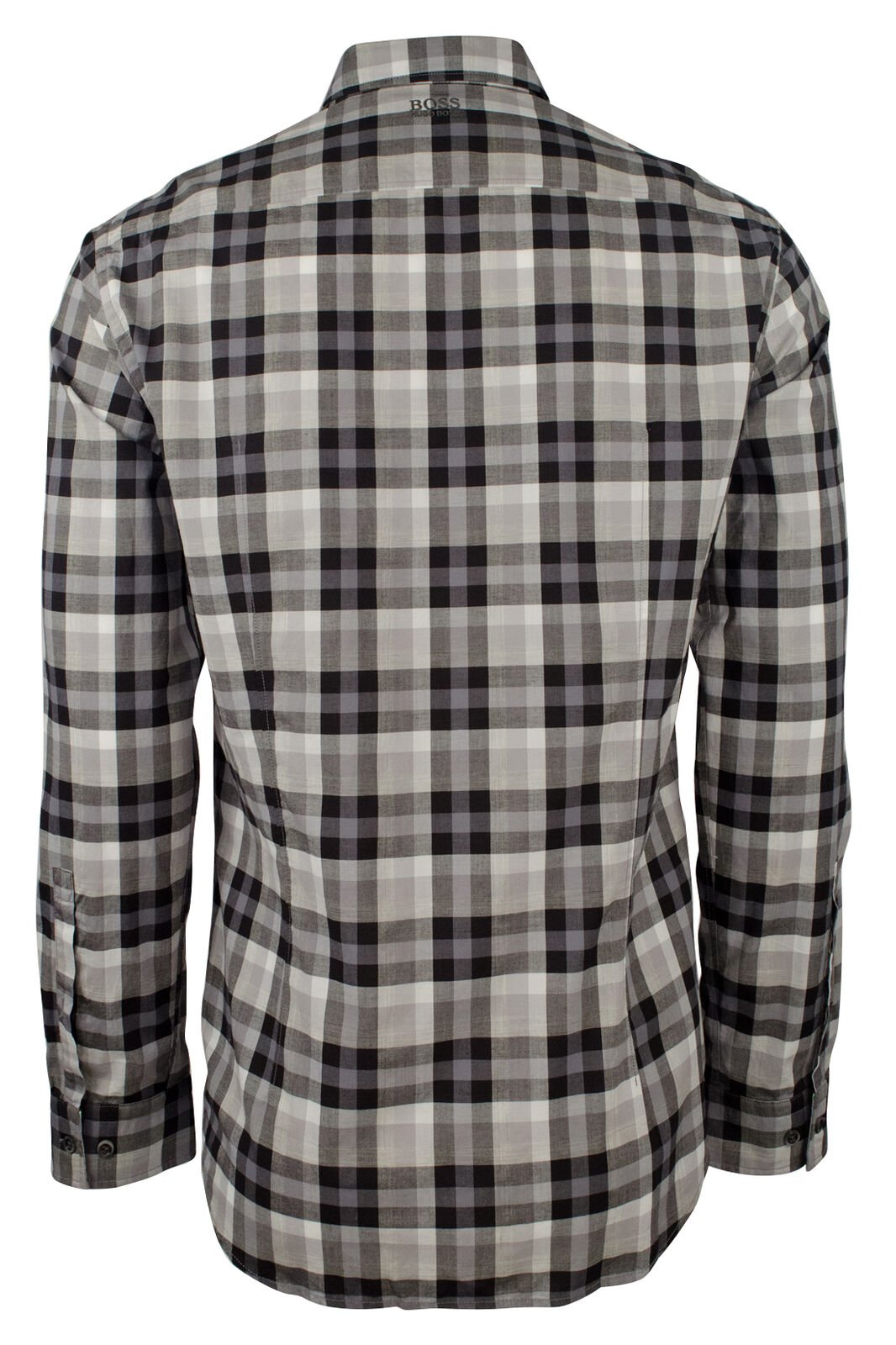 Hugo Boss Men's Green Label Blumas Slim Fit Checked Button down Shirts