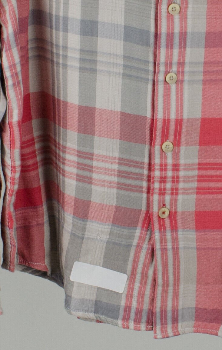 Customer Return Tommy Bahama Men's Monteverde Madras Button Down Shirt-P-M