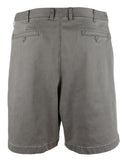 Pantalones cortos Tommy Bahama Boracay de 25 cm con frente plano para hombre, talla grande y alta, gris niebla, talla 48 RG
