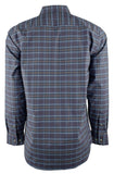 Camisa a cuadros con botones Frontgate para hombre - FG-S