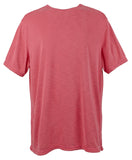 Tommy Bahama Erkek Flip Sky Islandzone Çift Taraflı Kısa Kollu Tişört Pembe Plumeria Orta Boy