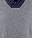 Tommy Bahama - Suéter de cuello chal de manga larga Agave Azul para hombre, color índigo mediano