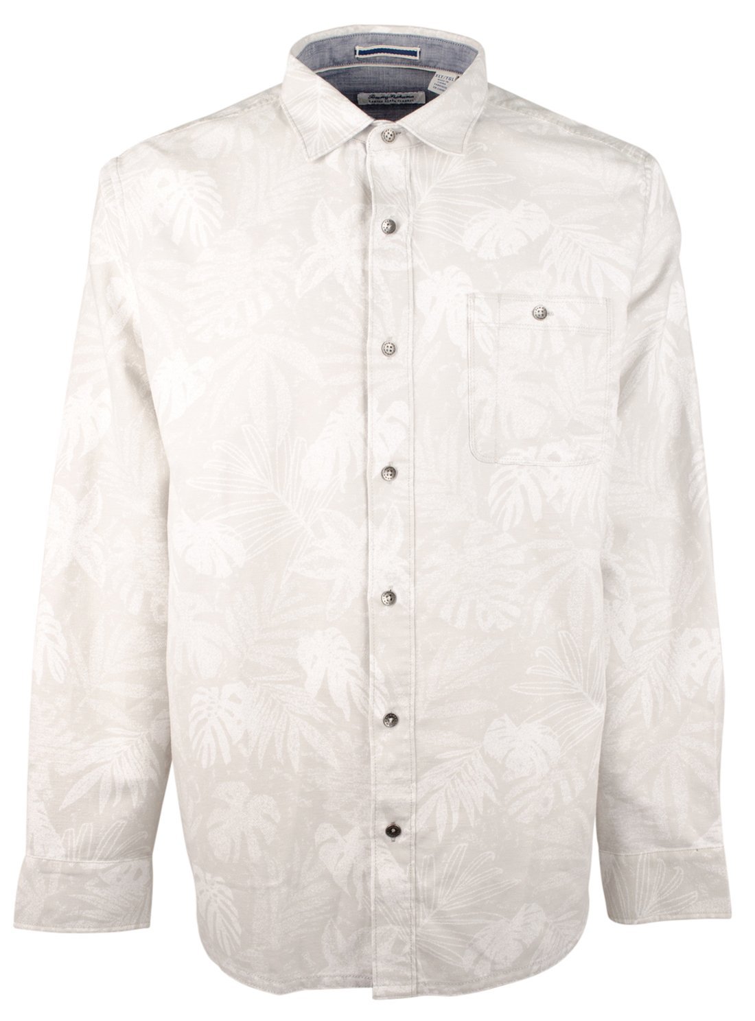 Tommy Bahama Men's Canyon Beach Cloudy Fronds Flannel Shirt 2XL Asheen