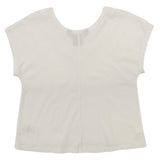 Ralph Lauren Kid's Girl's Cap Sleeve Jersey Top Shirt-W-4/4T White