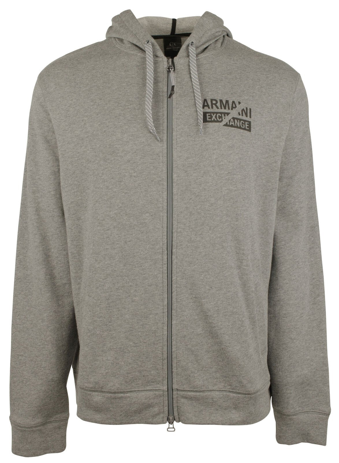 A/X Armani Exchange Men's Full Zip Hoodie Sweatshirt GY X Large