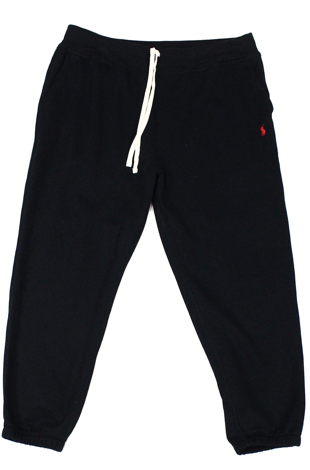 Polo Ralph Lauren Men Sweatpant French Terry Fleece-Lined Black 2XL