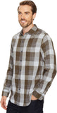 Tommy Bahama Men's Dual Lux Plaid Pebble Grey Small