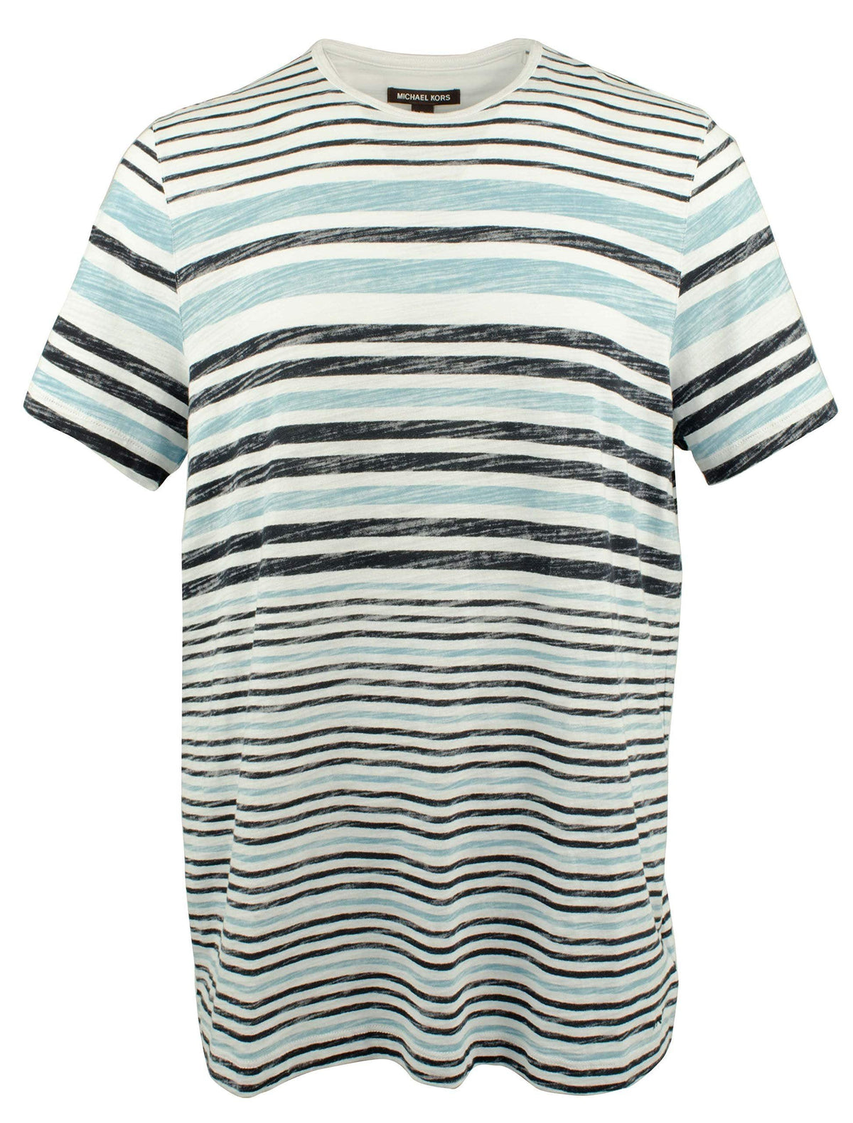 Michael Kors Men's Striped Lightweight Cotton T Shirt