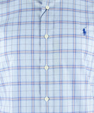 Polo Ralph Lauren Men's Easy Care Stretch Long Sleeve Plaid Shirt Blue/Red Multi