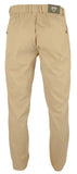Hugo Boss Men's Water Repellent Technical Twill Slim Fit Pants 34 R Dark Beige