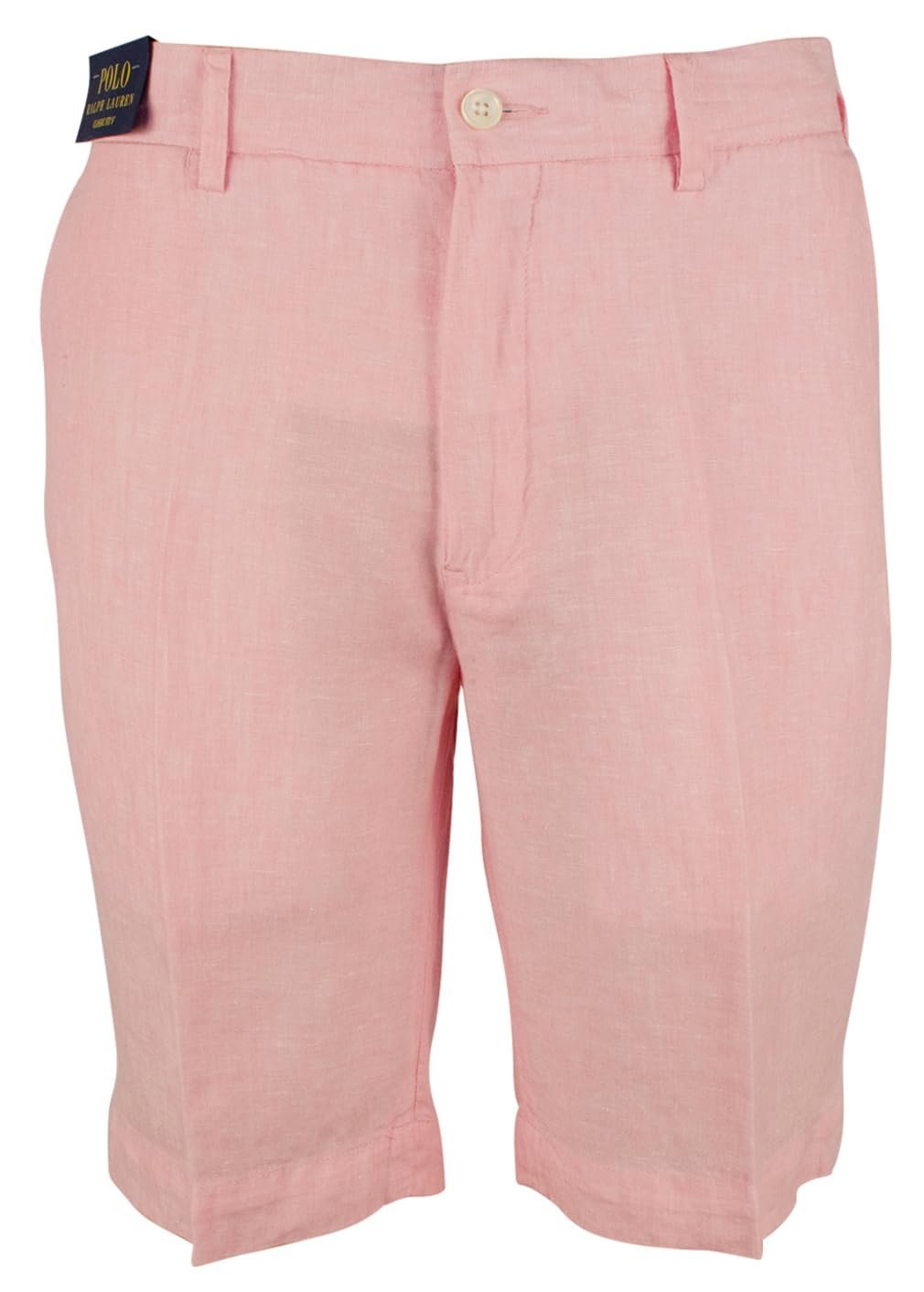 Polo Ralph Lauren Men's Classic Fit 9" Flat Front Linen Short
