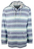 Tommy Bahama Men's Big & Tall Blue Horizon Baja Pullover Hoodie XLT