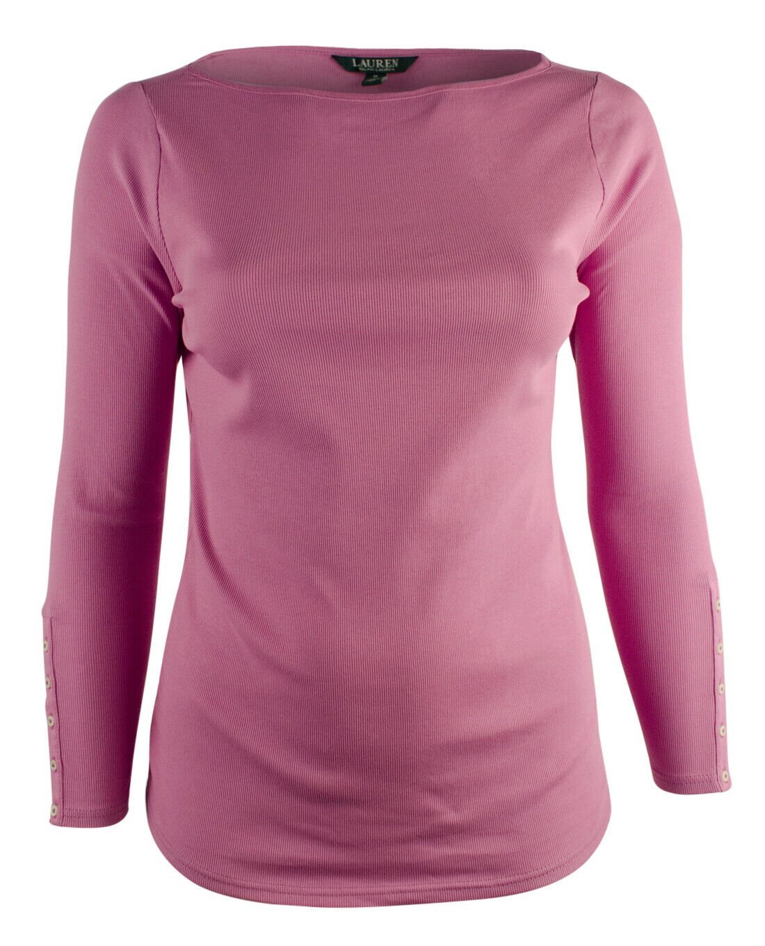 Customer Return Lauren Ralph Lauren Women's Plus Size Boatneck Jersey Top-H-2X