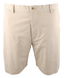 Men's Big & Tall Stretch Classic Fit 10 Inch Chino Shorts Beige 40 T