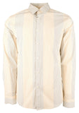 Michael Kors Men's Cotton Blend Stretch Slim Fit Long Sleeve Shirt Marigold