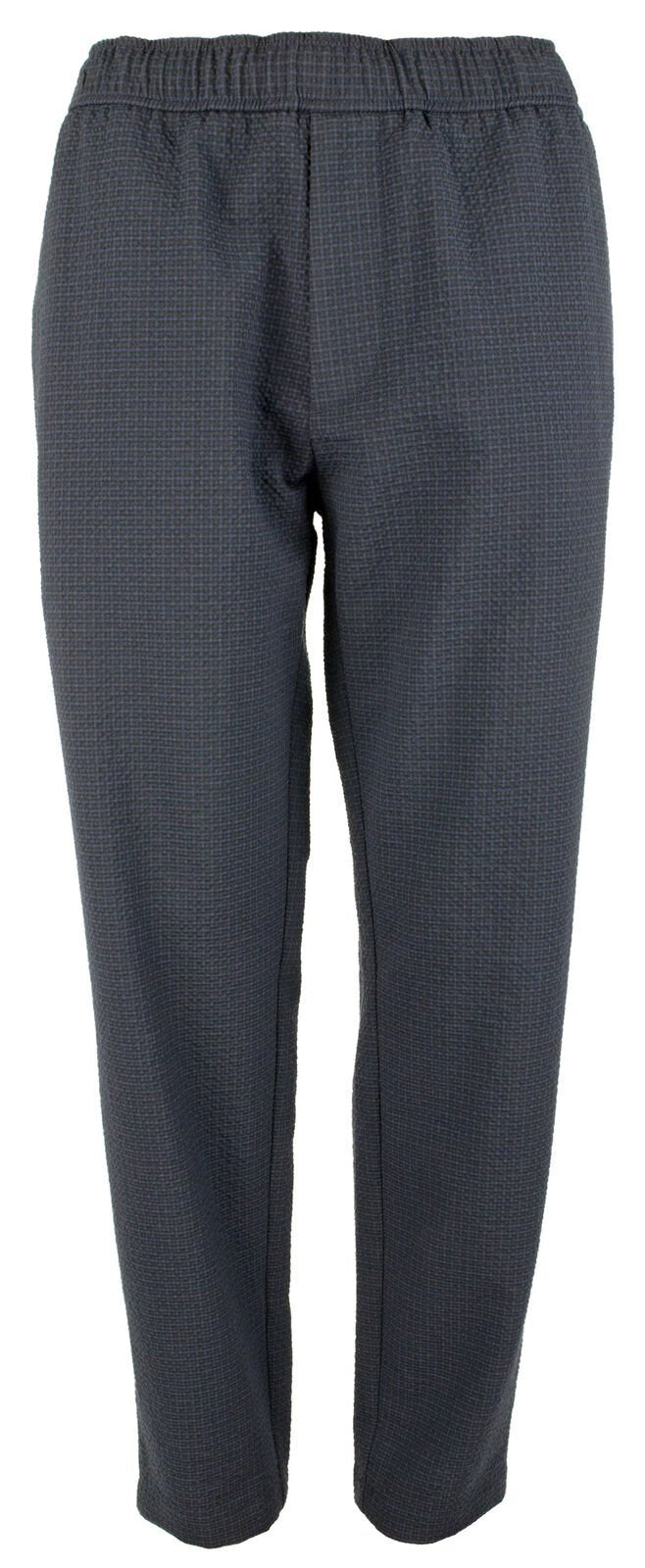 Theory Women's Seersucker Checkered Drawstring Pants Small