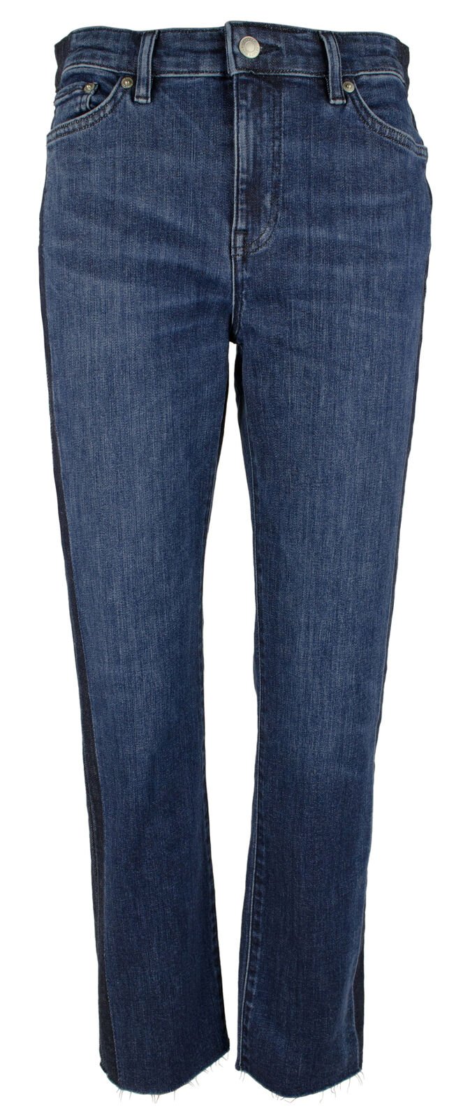 Lauren Ralph Lauren Women's Unsewn Hem Premier Straight Ankle Jeans 4