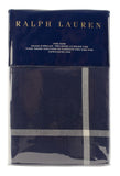 Modern Equestrian One King Sham-20X36 IN/51 x 91cm -Navy/Cream