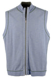 Tommy Bahama Men's Big and Tall New Flipsider Full Zip Reversible Vest-DPH-2XLB
