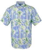 Men's Coconut Point Grand Palms Camp Shirt MBbll Medium