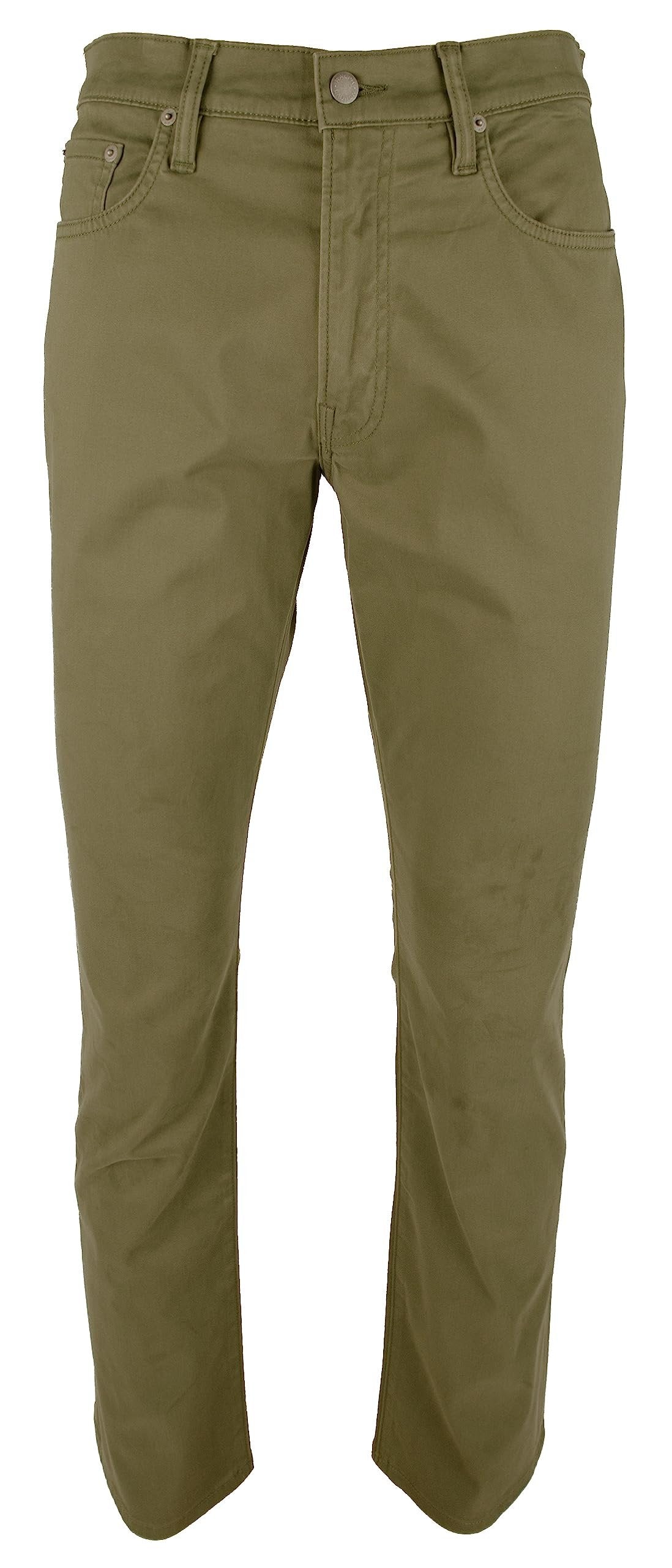 Polo Ralph Lauren Men's Varick Slim Straight Stretch Fit Pants Green 38X30