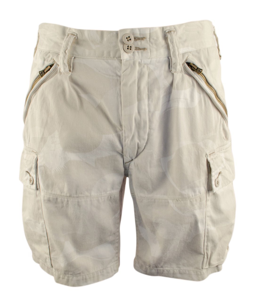 Men's Straight Fit Camo Cargo Shorts-C-28W